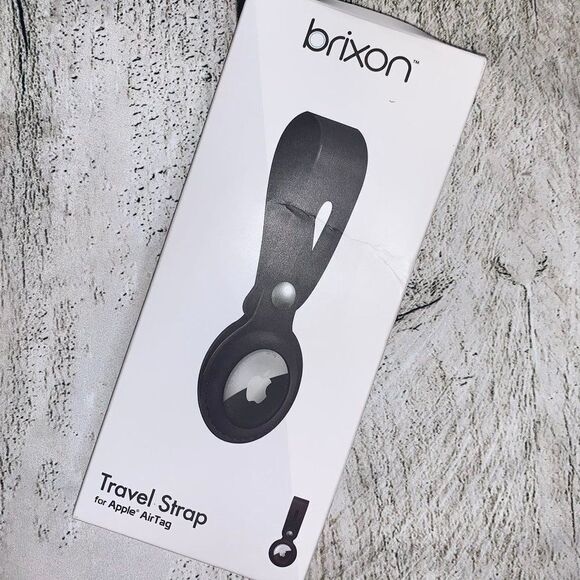 Brixon Travel Strap for Apple Air Tag | Black - Picture 1 of 4